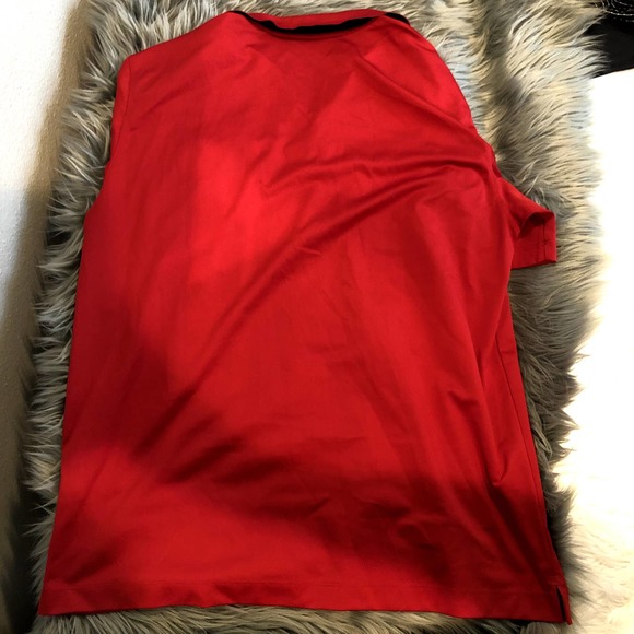 new nfl onfield nike dri-fit red atlanta falcons polo size extra large XL - Picture 2 of 3